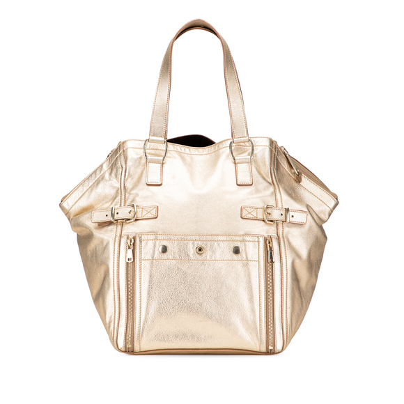 Pre-Loved Saint Laurent Medium Leather Downtown Tote - Picture 1 of 11